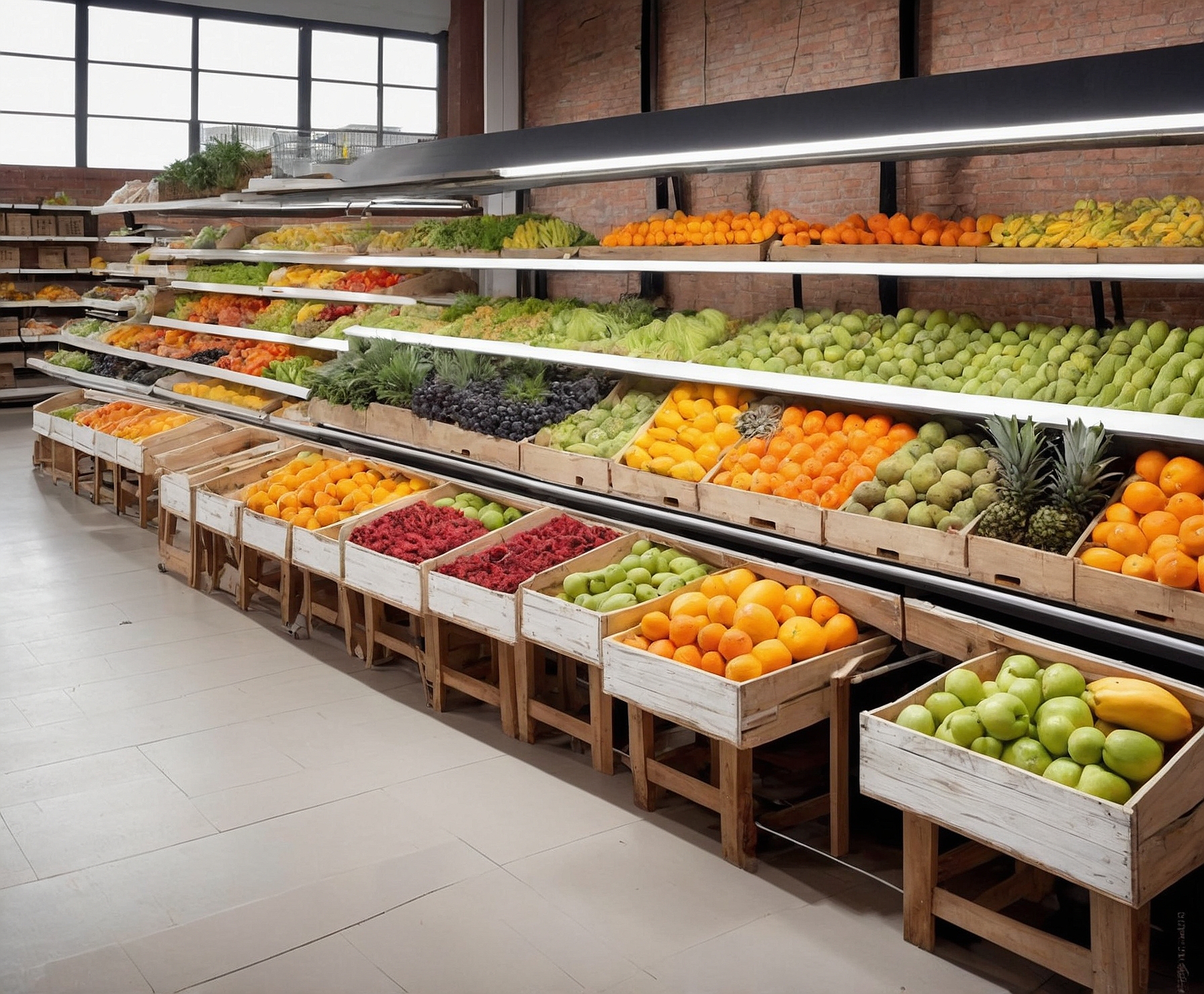 Frutas y verduras frescas MercaMadrid